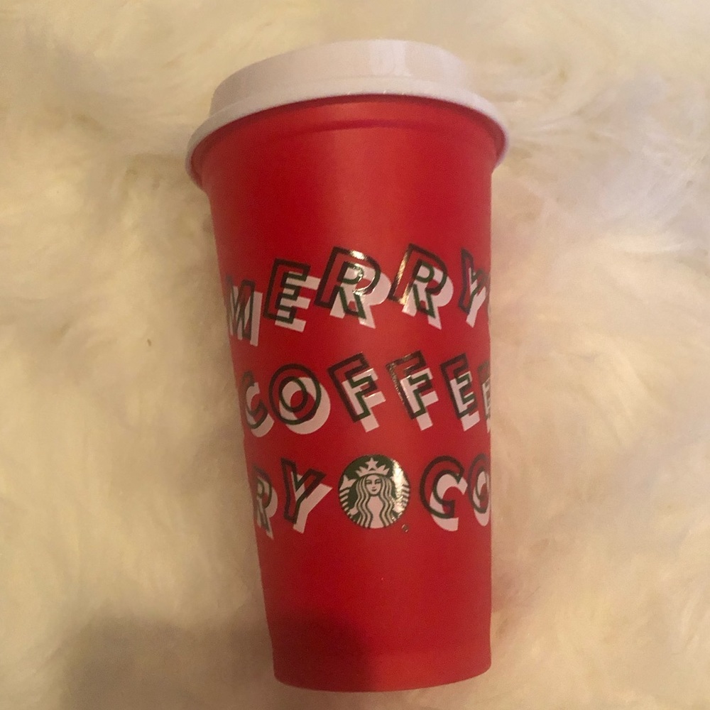 Starbucks plastic cup !